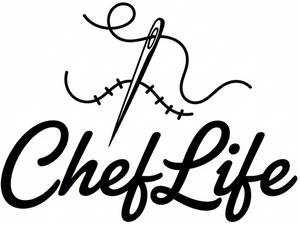 Embroidered ChefLife script